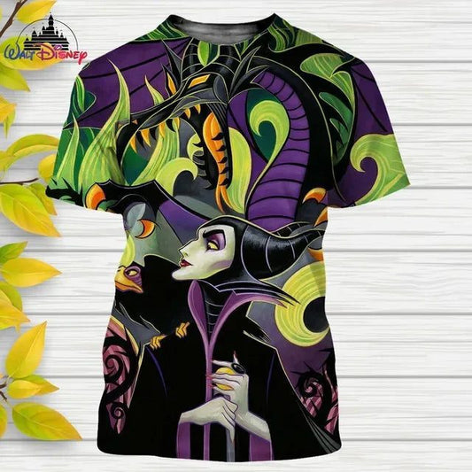 3D Print Maleficent T-Shirt for Men