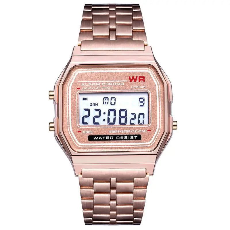 Unisex Vintage LED Digital Sports Wristwatch