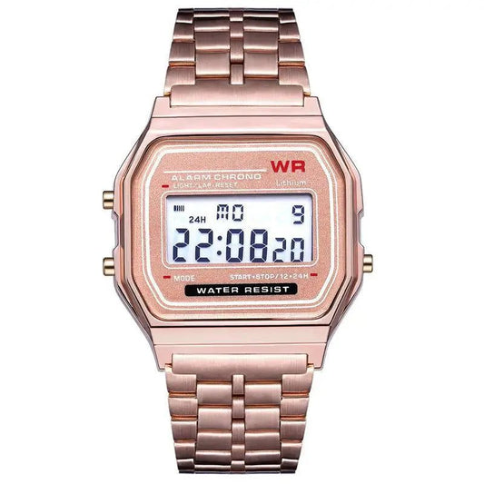 Unisex Vintage LED Digital Sports Wristwatch