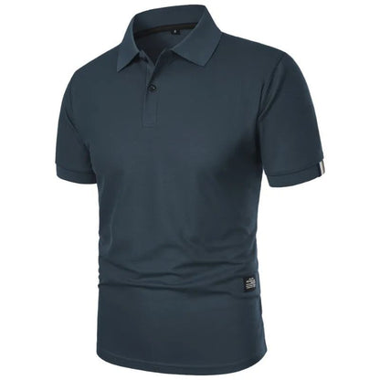 Lightweight Short Sleeve Polo Shirt for Men