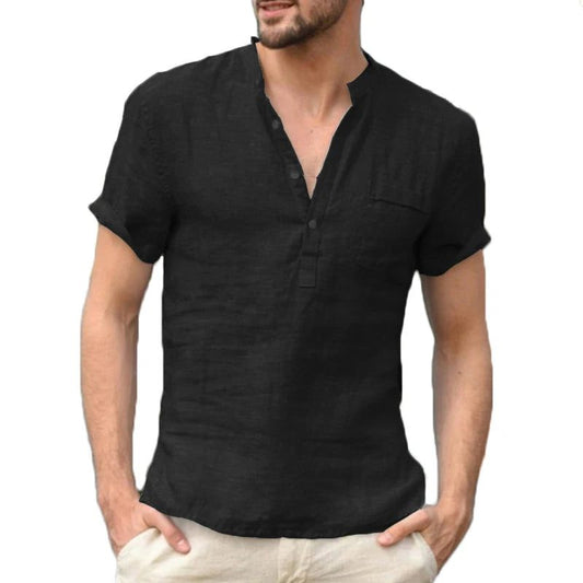 Men's Casual Short Sleeve Pocket T-Shirt