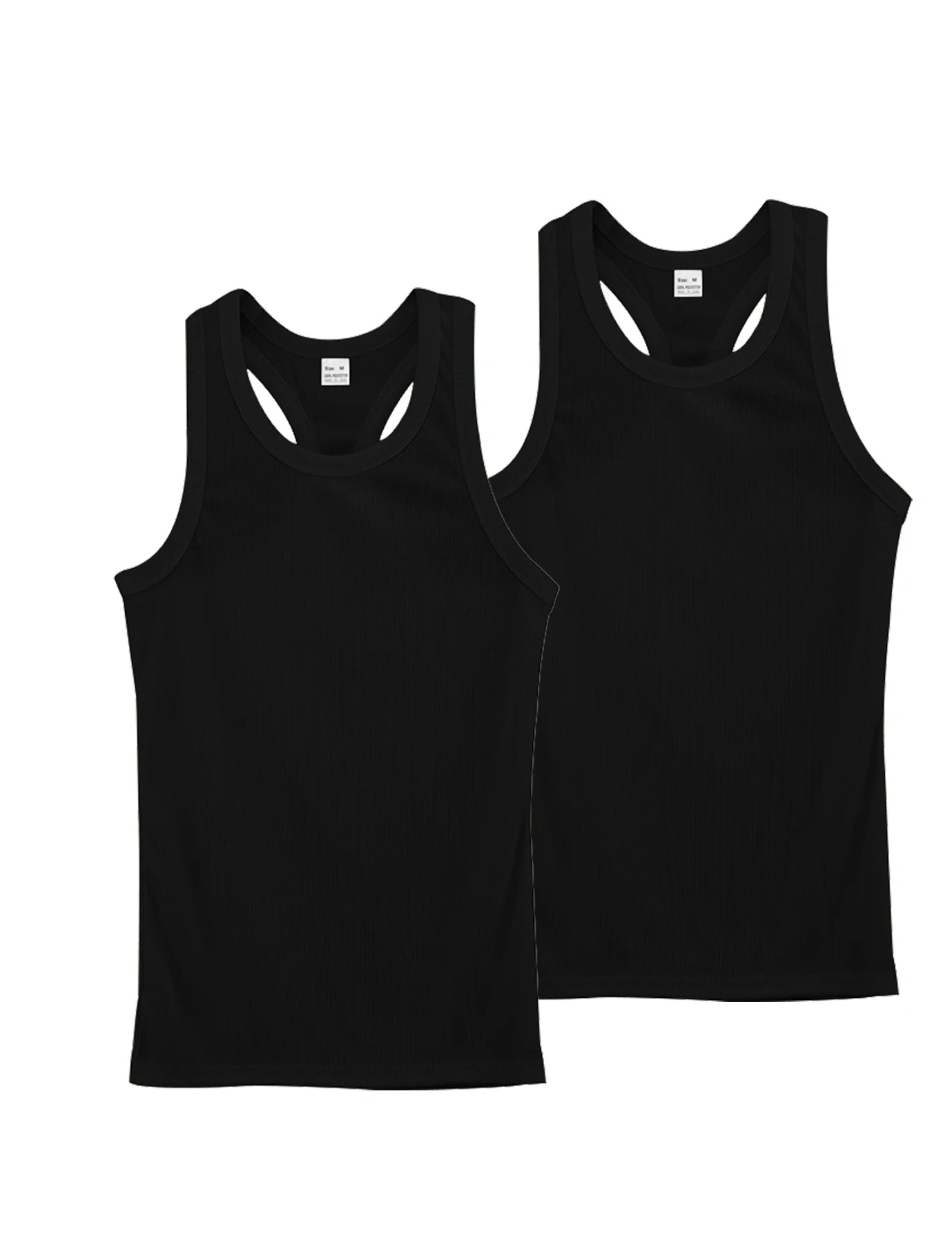Men's Ribbed Tank Top - Breathable Comfort