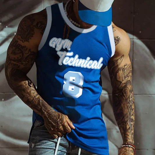 Men's Breathable Mesh Tank Top for Workouts