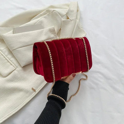 Small Velvet Crossbody Bags for Women 2023