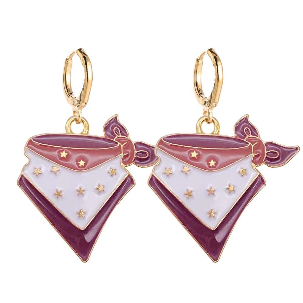 Trendy Western Cowboy Earrings for Beach Parties