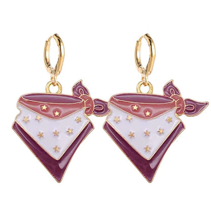 Trendy Western Cowboy Earrings for Beach Parties