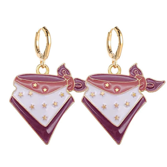 Trendy Western Cowboy Earrings for Beach Parties