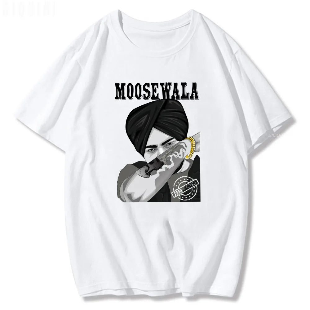 Men's Cotton Hip Hop T-Shirt Summer