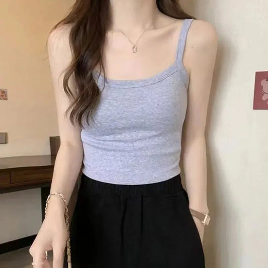 Sexy Women Crop Top Sleeveless Fashion Camisole