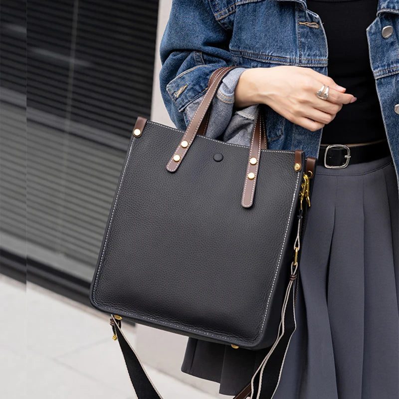 2024 Trendy Leather Tote Bags for Women