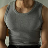 Men's Slim Fit Ribbed Summer Tank Top