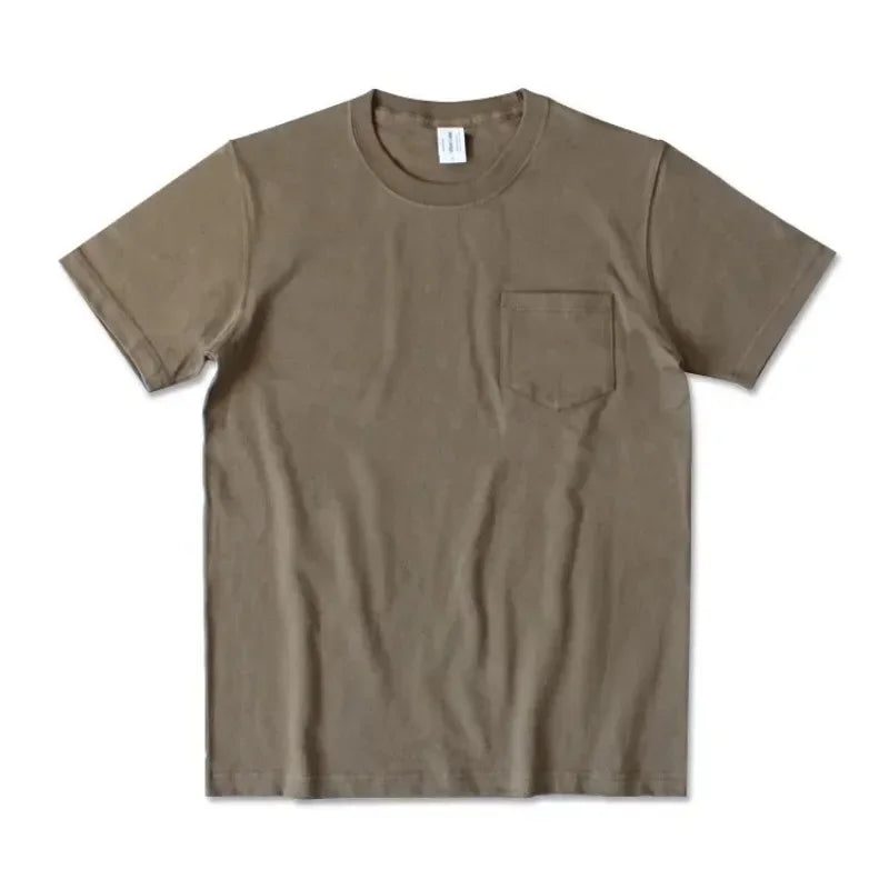 Men's Breathable Pocket T-Shirt - Heavy Cotton