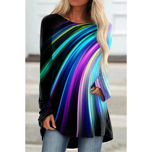 Trendy Long Sleeve Cotton T-Shirts for Women