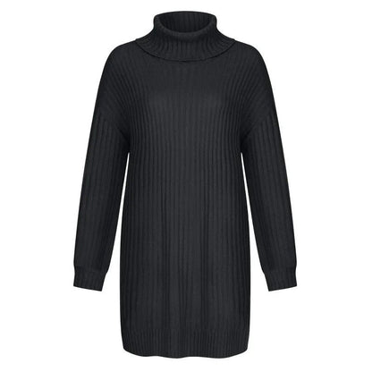 Trendy Women’s Mid-Length Sweater Dress