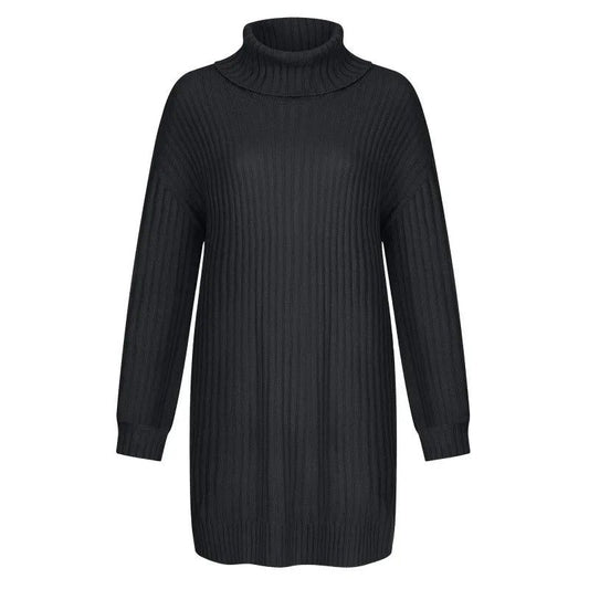 Trendy Women’s Mid-Length Sweater Dress