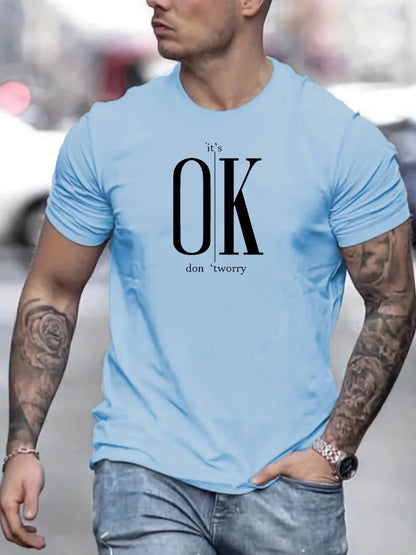 2024 Men's Cotton Short Sleeve T-Shirt