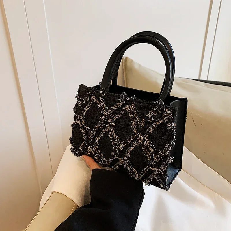 2024 Fashion Denim Messenger Bags for Women