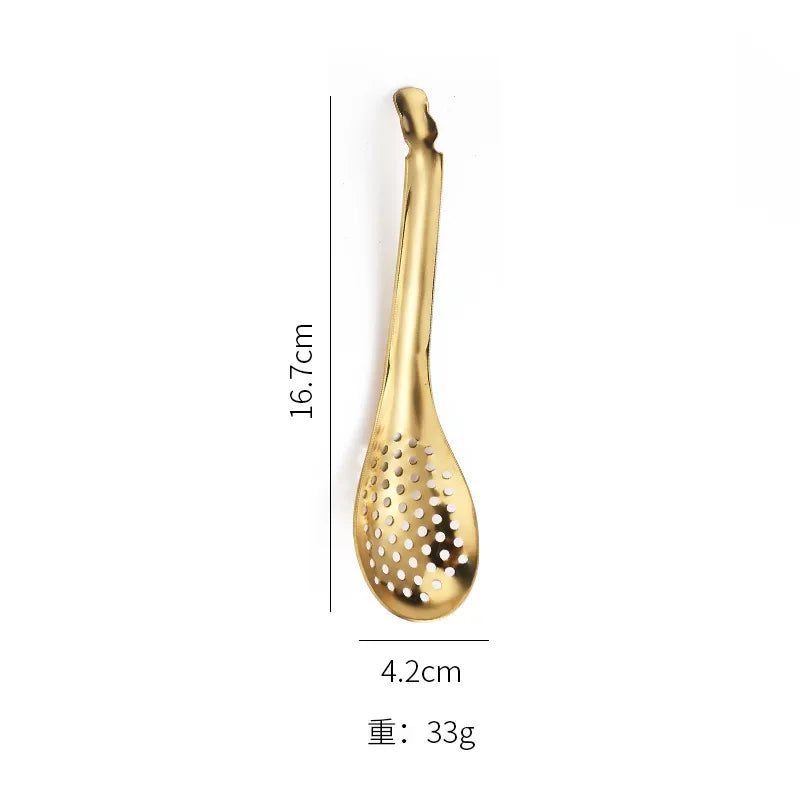 Creative Slotted Spoon for Molecular Cuisine