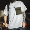 Men's Loose Pocket T-Shirt for Summer