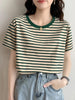 2024 Summer Women’s Striped Long Sleeve Tee