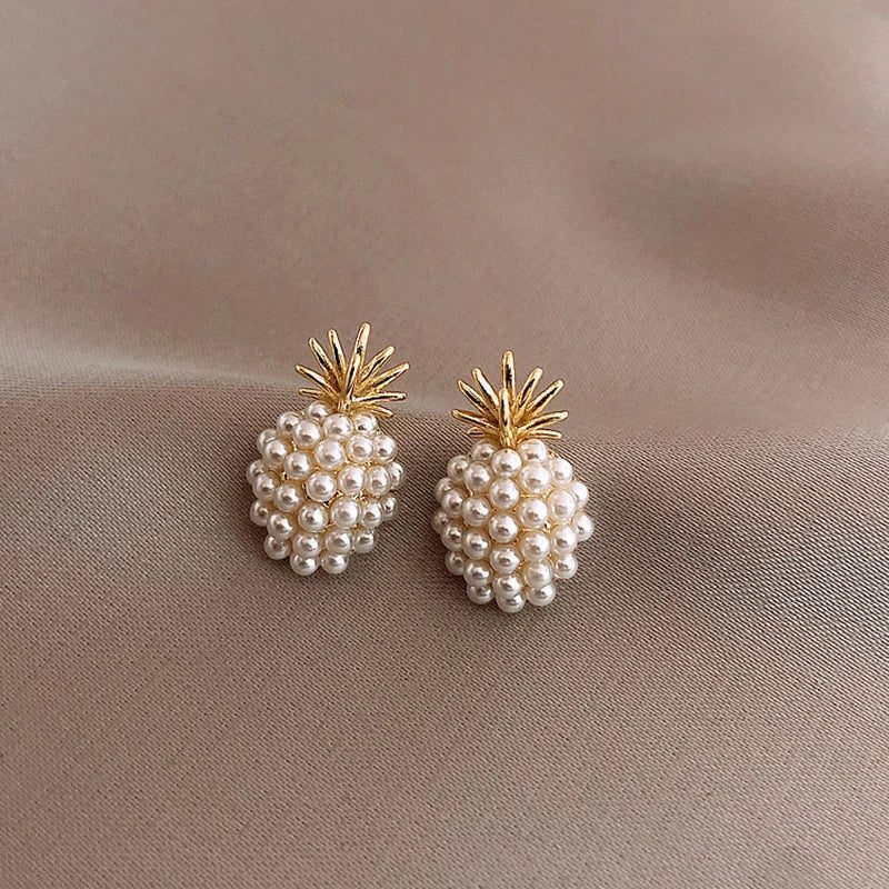 Elegant Imitation Pearl Dangle Earrings for Weddings