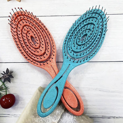 Eco-Friendly Mint Green Wet Detangling Brush