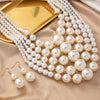 Elegant Pearl Folding Necklace for Women 2023