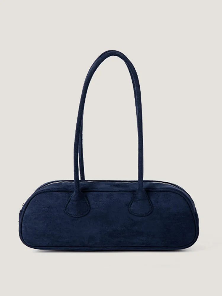 Vintage One Shoulder Suede Handbags for Women