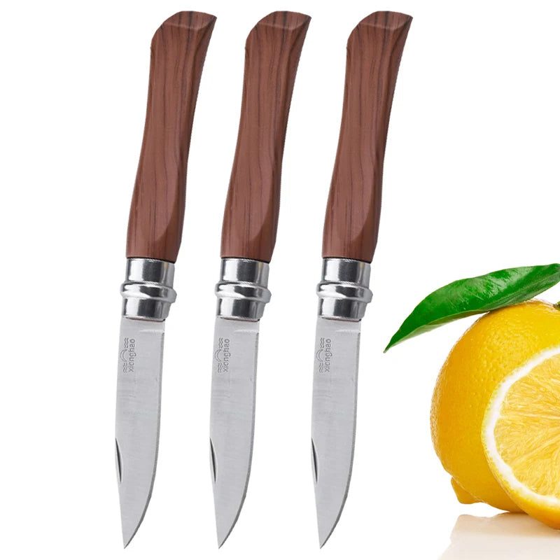 Portable Folding Paring Knife for Effortless Slicing