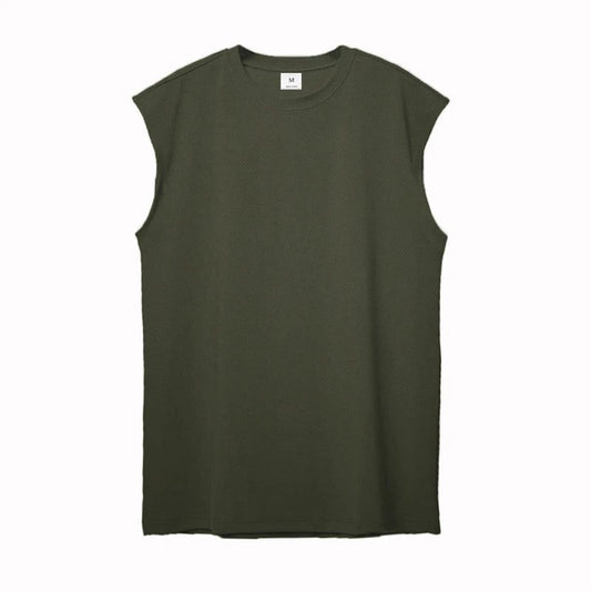 Men's Mesh Tank Top for Summer Fitness