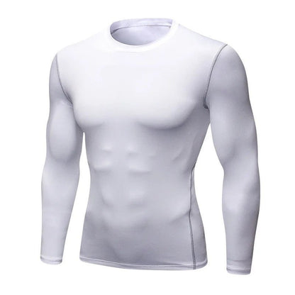 Men's Thermal Long-Sleeve Fitness T-Shirt - Fast Dry