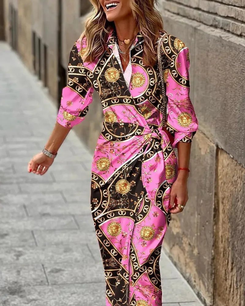 Chic Striped Dress Shirts for Women