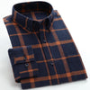 Men's Red Checkered Flannel Golf Shirt