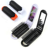 Portable Folding Travel Hair Comb with Mirror