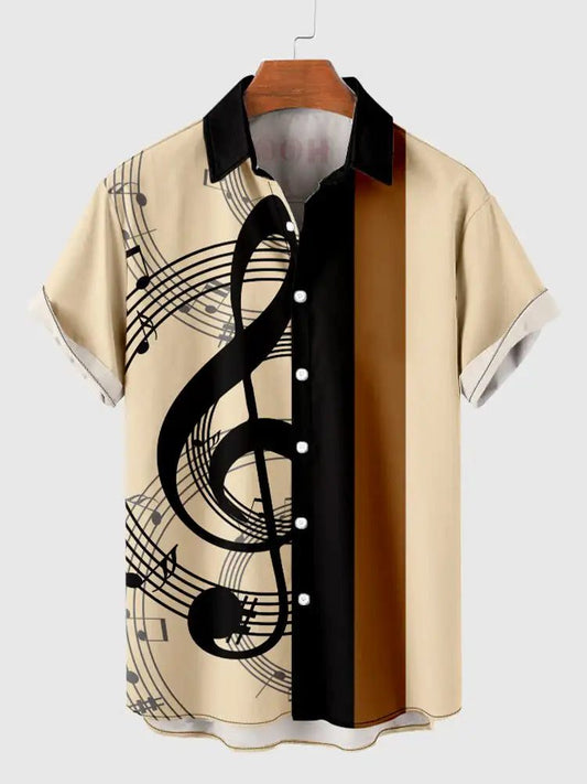 3D Printed Hawaiian Shirt for Men