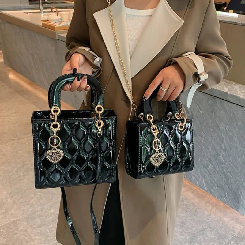 Luxury Quilted Crossbody Handbag for Women