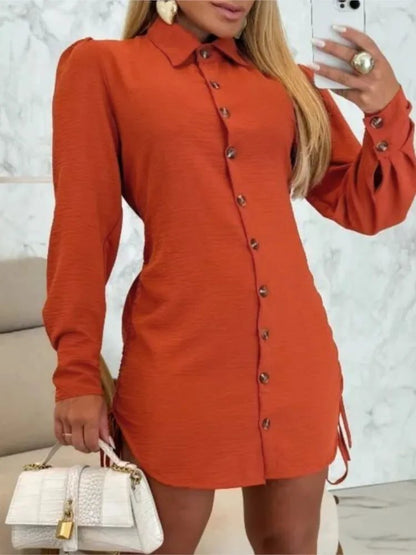 Elegant Women's Dress Shirts for Spring Autumn