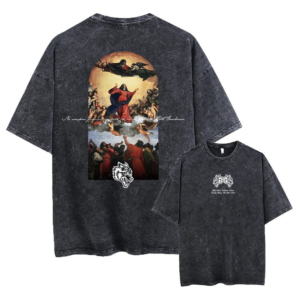 Men's Vintage Oversized T-Shirts for Casual Style