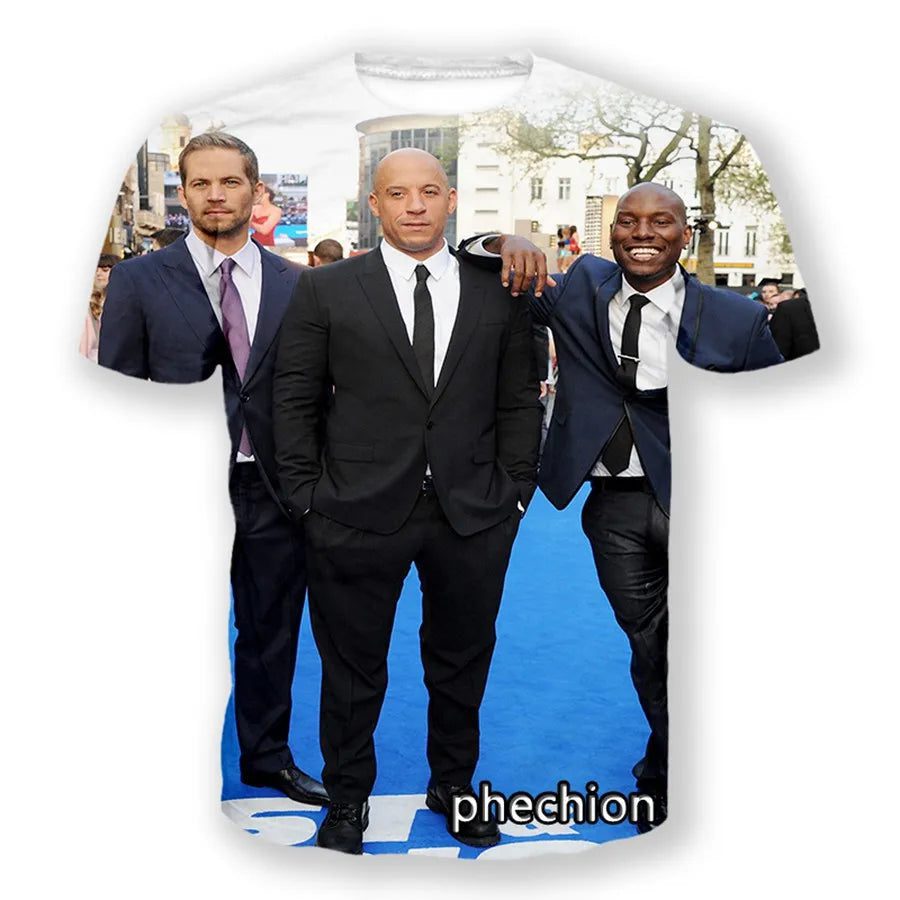 Unisex 3D Print Diesel T-Shirt for Hip Hop