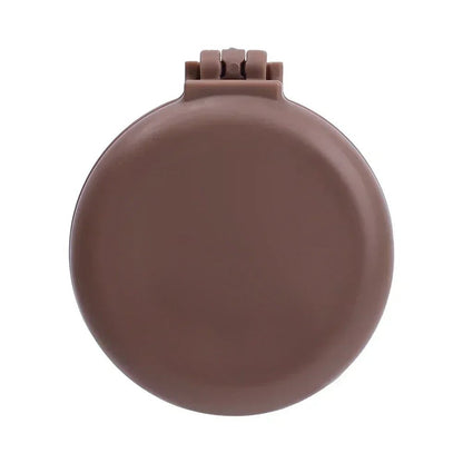 Portable Mini Pocket Mirror Hair Brush