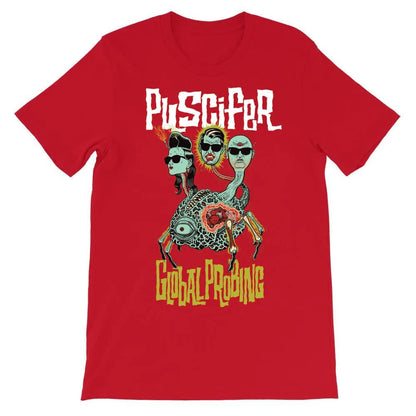 Red Cotton T-Shirt for Women - Stylish