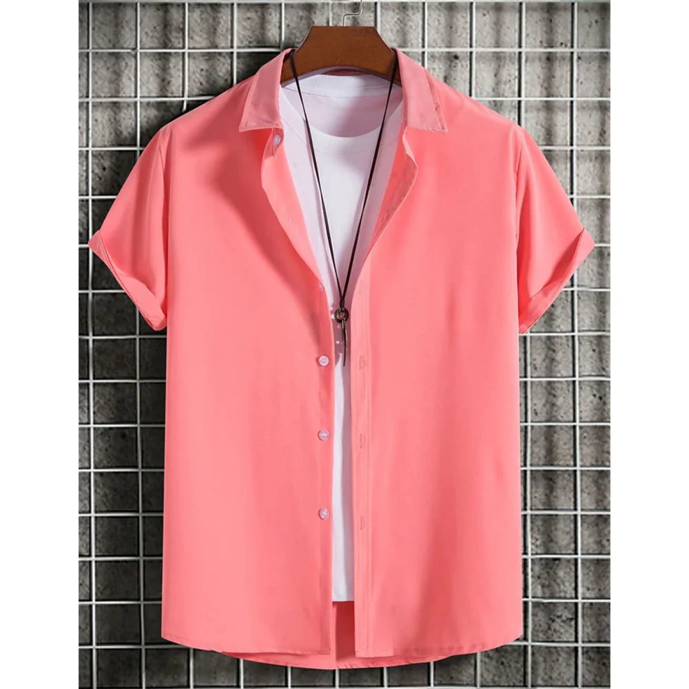 Men's 3D Print Hawaiian Summer Shirt