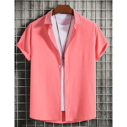 Men's 3D Print Hawaiian Summer Shirt