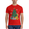 Casual Men's Christmas Tree T-Shirts 6XL