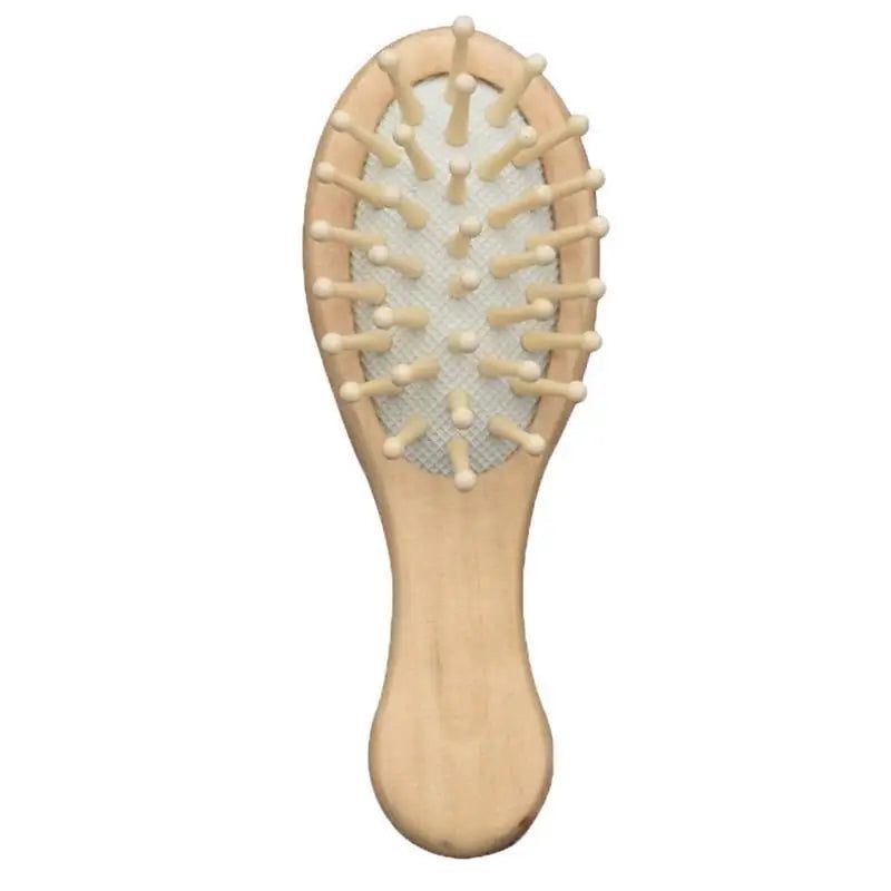 Travel Mini Bamboo Hair Brush for Styling