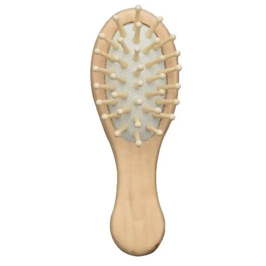 Travel Mini Bamboo Hair Brush for Styling