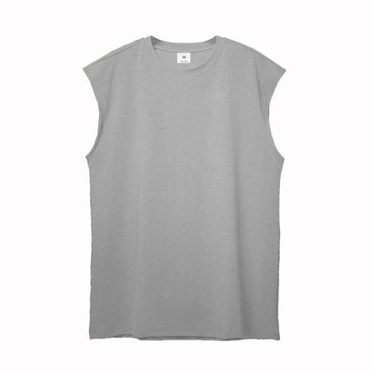Men's Mesh Tank Top for Summer Fitness