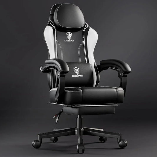 Ergonomic Gaming Chair with Massage Support
