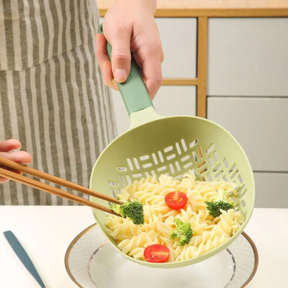 Heat-Resistant Silicone Slotted Spoon for Draining