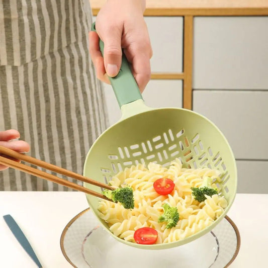 Heat-Resistant Silicone Slotted Spoon for Draining